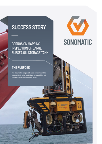 Cover of the Corrosion Mapping Success Story