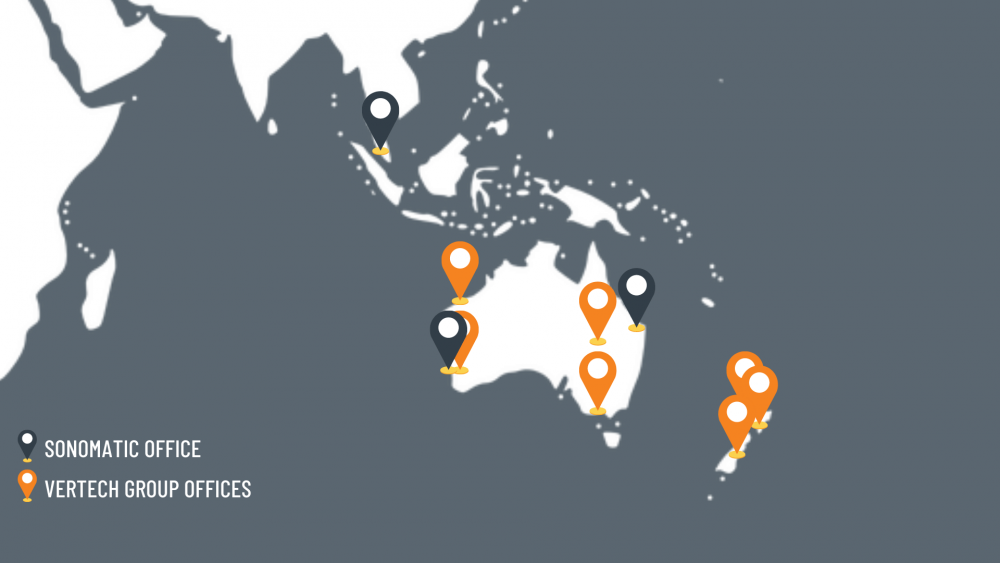 Sonomatic Australia locations.