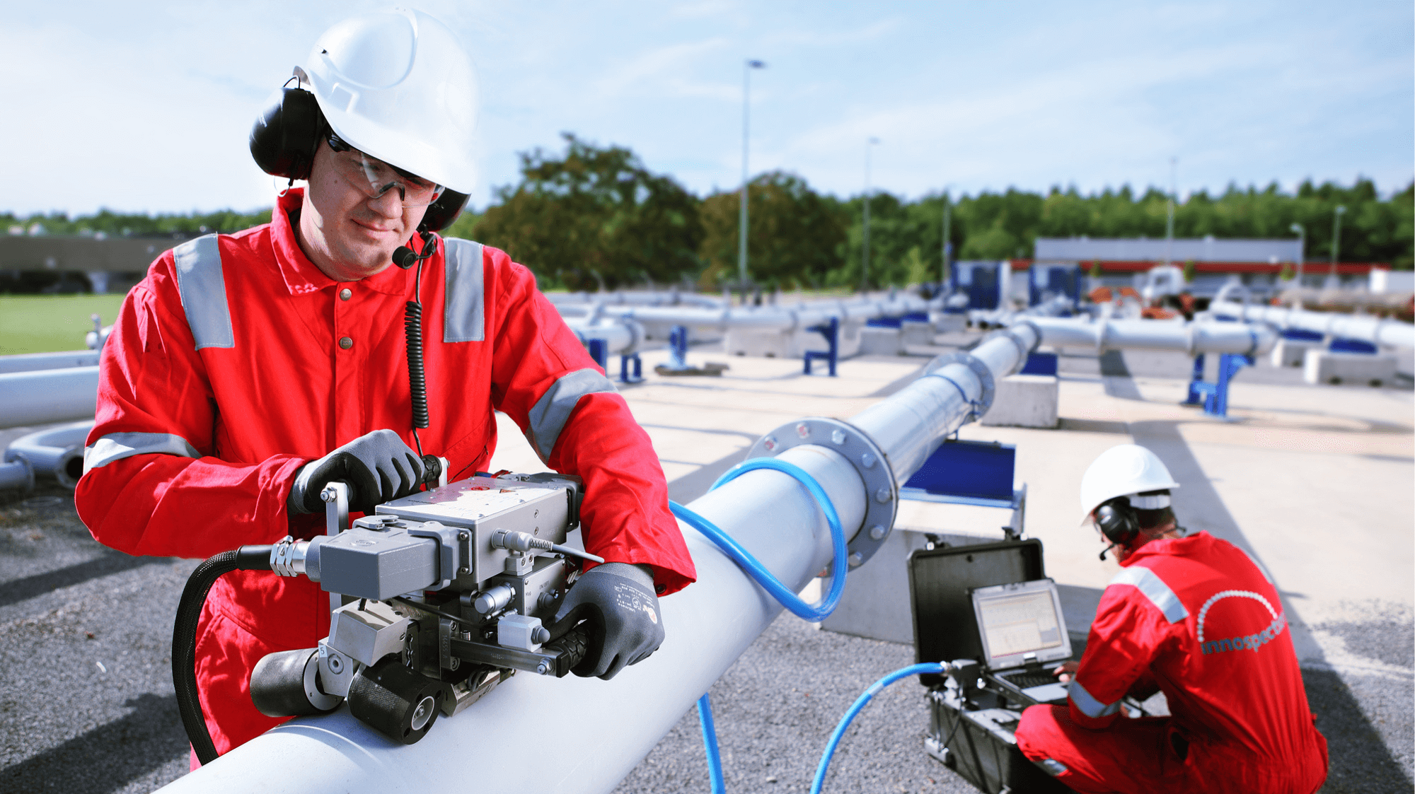 Mskip Inspection Piping Inspection Using MEC | Sonomatic Projects